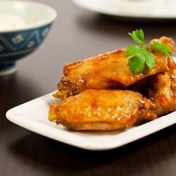 Spicy Sticky Chicken Wings - Recipe photo by christinesrecipes