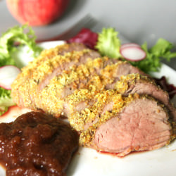 Crusted Pork Tenderloin - Recipe photo by scarletvirago