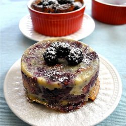 Individual Berry Bread Pudding - Recipe photo by ijustlovemyapron