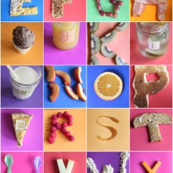 Alphabet Food - Recipe photo by Kitchen Corners