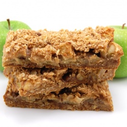 Apple Walnut Crumb Bars - Recipe photo by sweetpeaskitchen