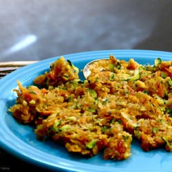 Zucchini and Sweet Potato Hash - Recipe photo by Abigail