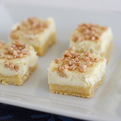 Creme Brulee Cheesecake Bars - Recipe photo by taste and tell