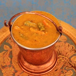 South Indian Dal with Vegetables - Recipe photo by anushruti