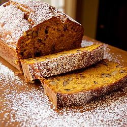 Black Walnut Pumpkin Bread - Recipe photo by LanaAnn
