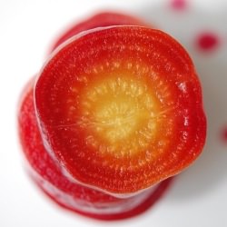 Tie Dyed Beets - Recipe photo by theartofdoingstuff