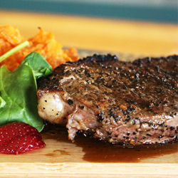 Coffee Rubbed Steak - Recipe photo by bsinthekitchen