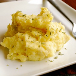 Parmesan Mashed Potatoes - Recipe photo by asweetpeachef