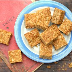 Traditional South African Crunchies - Recipe photo by drizzleanddip