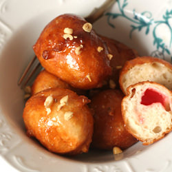 Turkish Delight Doughnuts - Recipe photo by spicyicecream
