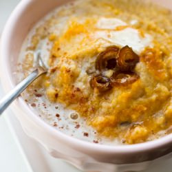 Cream of Wheat Pumpkin - Recipe photo by LunchboxBunch