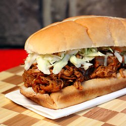 BBQ Pulled Pork Sandwiches - Recipe photo by LauraFlowers