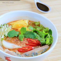 Penang Assam Laksa - Recipe photo by littleinbox