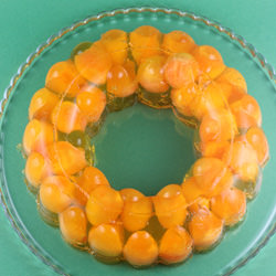 Cantaloupe & Pineapple Jello Bundt - Recipe photo by foodlibrarian