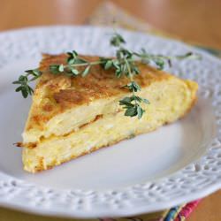 Jarlsberg Frittata - Recipe photo by fakeginger