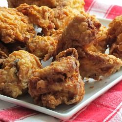 PB Marinated Spiced Fried Chicken - Recipe photo by peanutbutterco