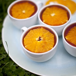 Rosewater Flan with Orange Caramel - Recipe photo by Chanel11