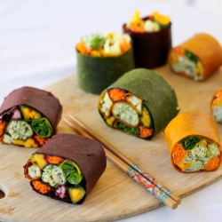 Colour Wheel Wraps - Recipe photo by golubka