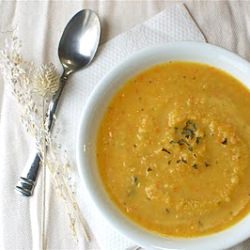 Hard Apple Cider Squash Soup - Recipe photo by whiskwriterepeat