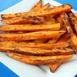 Simple Roasted Sweet Potatoes Fries - Recipe photo by cinsler