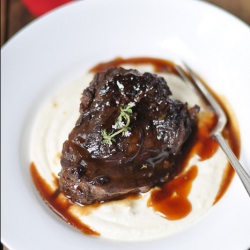 Beef Cheek with Pedro Ximenez - Recipe photo by Trissalicious