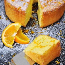 Orange Chiffon Cake - Recipe photo by crunchybottoms