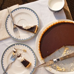 No Bake Chocolate Tart - Recipe photo by mbeach