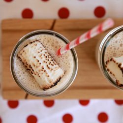 Toasted Marshmallow Milkshake - Recipe photo by joythebaker