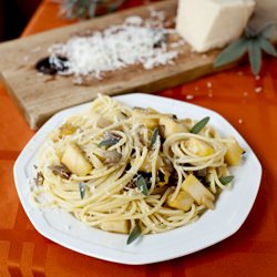 Acorn Squash Pasta - Recipe photo by Dianasaur