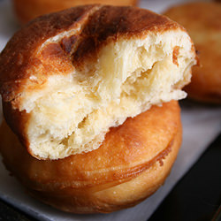 Doughnuts with Chocolate Glaze - Recipe photo by bakingbetweencities