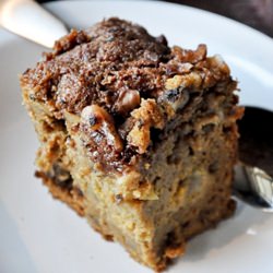 Pumpkin Apple Bread Pudding - Recipe photo by smokinchestnut