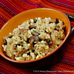 Pancetta and Wild Mushroom Risotto - Recipe photo by chefmonica