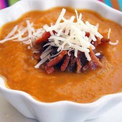 Curried Butternut Squash Soup - Recipe photo by Comfort of Cooking