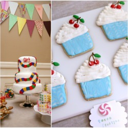 Candy Land Rainbow Cake - Recipe photo by sweetkiera