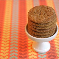 Chewy Ginger Cookies - Recipe photo by afarmgirlsdabbles