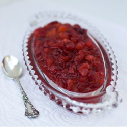 Cranberry Chutney - Recipe photo by SweetSavoryPlanet