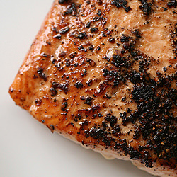 Pepper Salmon - Recipe photo by TheMeaningofPie