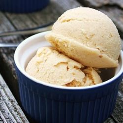 Peach Pie Sherbet - Recipe photo by cherryteacakes