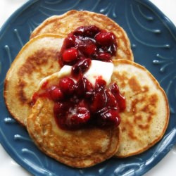 Cranberry Pancakes - Recipe photo by whiskandaprayer