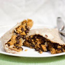 Sweet Potato Black Bean Burritos - Recipe photo by Calycon