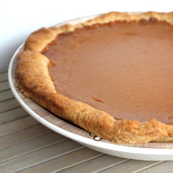 Pumpkin Pie - Recipe photo by linzersinlondon