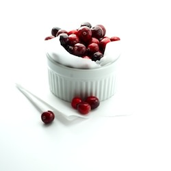 Tangerine-Ginger Cranberry Relish - Recipe photo by Spoonwithme