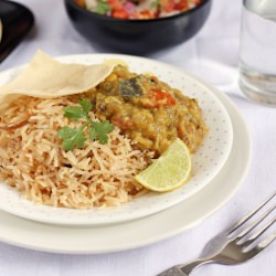 Vegetable Dhansak & Brown Rice - Recipe photo by Aparna