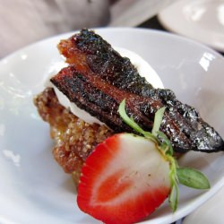 Bourbon Bacon Date Pudding - Recipe photo by sproutandpea