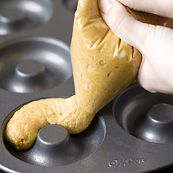 Doughnut Pan Giveaway! - Recipe photo by handleheat