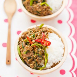 Stir Fry Lamb with BBQ Sauce - Recipe photo by eggwan1013