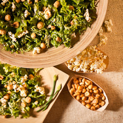 Popcorn Salad w/ Browned Butter - Recipe photo by The Epicure in Light
