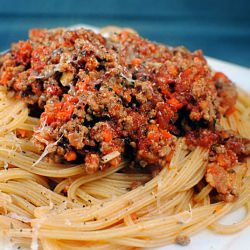 Pasta Bolognese - Recipe photo by kita roberts