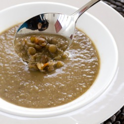 Lentil Soup - Recipe photo by FoodMayhem