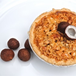 Coconut Oatmeal Pie - Recipe photo by Rosemaryandthegoat